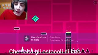 Favij Che CANTA su Geometry Dash 🤣🤣 [upl. by Ninnahc754]