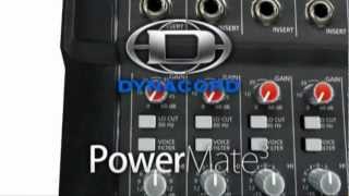 DYNACORD PowerMate10003  Play Sound [upl. by Anirtek13]