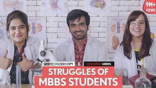 FilterCopy  Struggles Of MBBS Students  Ft Ayush Mehra Anshul Chauhan and Sarah Hashmi [upl. by Ylremik35]