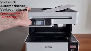 Produkttest zum Epson EcoTank ET5170 [upl. by Adnale442]