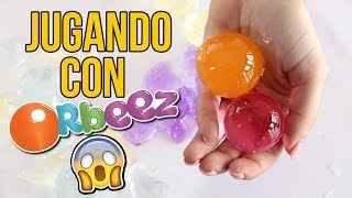 JUGANDO CON ORBEEZ GIGANTES O CANICAS DE AGUA [upl. by Ninon]