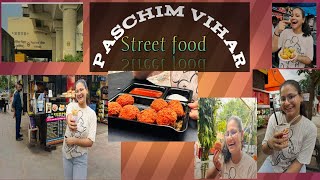 Exploring Paschim Vihars street food [upl. by Eeramit]