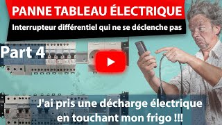 Décharge électrique  Linterrupteur différentiel ne saute pas [upl. by Naashar]