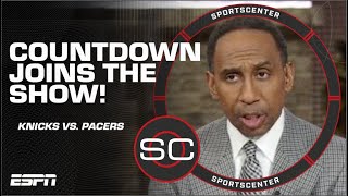 Stephen A ISN’T SWEATING the Knicks vs Pacers series just yet  SportsCenter [upl. by Mae703]