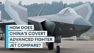 J20 Comparing Chinas secretive fighter jet to the F22 amp F35 [upl. by Vod]