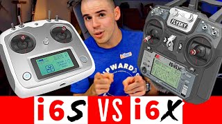 Which is better FlySky i6X vs i6S Comparison Review DETAILED [upl. by Hurlee]