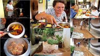 PANELADA DE 10 LITROS DE MOCOTÓ😋 MÃO DE VACA É MUITO MOCOTÓ😱🤤  APÓS TROVOADA ENCHEU DE BARRO😰 [upl. by Haidadej165]