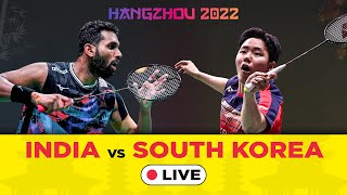 India vs South Korea badminton semis India vs Pakistan squash final  Asian Games Live  The Bridge [upl. by Sonni]