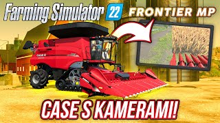 OBROVSKÝ CASE KOMBAJN S KAMERAMI  Farming Simulator 22 Frontier Multiplayer 27 [upl. by Justen972]