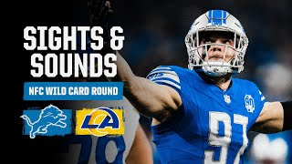 Aidan Hutchinson micd up  Extended Sights and Sounds Lions vs Rams  2023 Wild Card Round [upl. by Suirtimed]