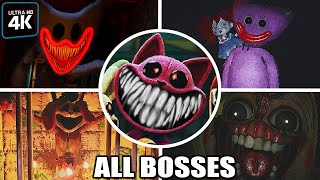 Poppy Playtime Chapter 3  All Bosses amp Jumpscares With Cutscenes 4K 60FPS UHD PC [upl. by Asile]