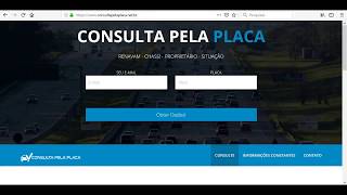 Consultar Veiculo Placa MercoSul Como Consultar Rápido [upl. by Asinet]