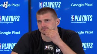 Nikola Jokic talks Game 2 Loss vs Timberwolves Postgame Interview 🎤 [upl. by Louise]