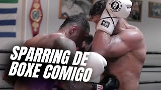 UM DIA DE SPARRING DE BOXE COMIGO [upl. by Ikir]