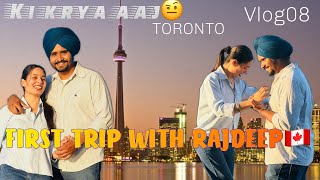 FIRST TRIP WITH RAJDEEP📍  VLOG08  TORONTO🇨🇦  GREWAL LIFE🚶🏻‍♀️‍➡️ [upl. by Annoyi]