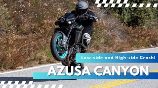 Lowside and Highside Crash  Good Vibes HighSpeed Corners and Power Wheelies [upl. by Nnaael898]