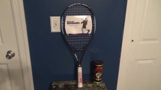 WILSON ADULT RECREATIONAL TENNIS RACKET CUSTOMER REVIEW TENNIS REACKETS SHOPPING REVIEWS [upl. by Sedgewinn437]