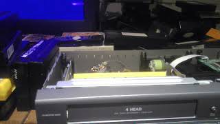 inside the Magnavox VCRDVD Combo MWD2205 amp More Part 2 on 12232023 [upl. by Nebur61]