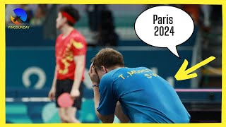 Why Wang Chuqin lost to Truls Moregard in Paris Olympics 2024 [upl. by Karleen538]