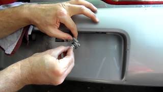 Nissan Cube License Plate Light Bulb Replacement [upl. by Ary]