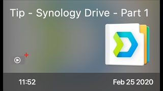 SCOM0920  Tip  Synology Drive  Part 1  Preview [upl. by Ahcurb]