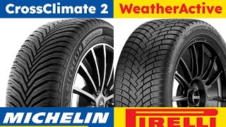 Michelin CrossClimate 2 vs Pirelli Cinturato WeatherActive [upl. by Grey]