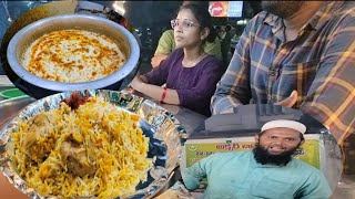 people are crazy for chicken biryani Roadside Street food Akbar biryani  Vijayawada famous [upl. by Anilet952]