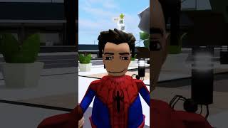 When you see spider man first time in Brookhaven [upl. by Akiner]