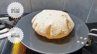 Learn this simple method to make Roti at home  सीखें रोटी बनाना इस आसान तरीक़े से अपने घर में [upl. by Brooking510]