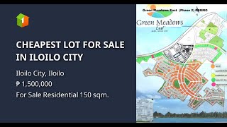 CHEAPEST LOT FOR SALE IN ILOILO CITY [upl. by Ennaeed349]