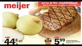 meijer supermarket weekly ad may 2017 valid to 56 2017 [upl. by Liagiba]