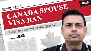 Spouse Visa Big Update  Canada Visa Updates 2024  Rajveer Chahal [upl. by Cowles]