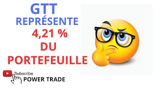 GTT REPRÉSENTE 421  DU PORTEFEUILLE [upl. by Torie]