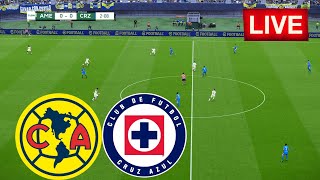 🔴EN VIVO CF América vs Cruz Azul  México  Liga MX 2425  Partido en Vivo Hoy [upl. by Leonardi143]