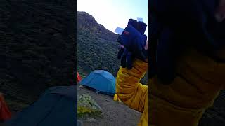 My pain for today  Barranco Wall Kilimanjaro [upl. by Attegroeg]