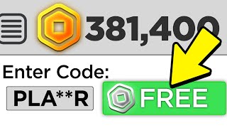 Enter This Code For FREE ROBUX in Roblox 2024 [upl. by Berni]