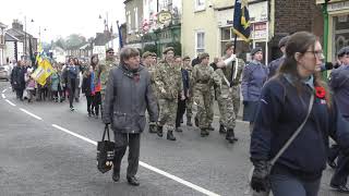 4K 23 11 12 HOLBEACH REMEMBRANCE SUNDAY [upl. by Auginahs670]