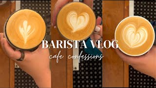 Come to the cafe with me  barista vlog 2 [upl. by Anna]