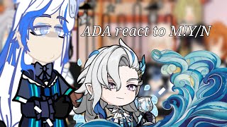 🪼ADA react to MYN as Neuvillette🪼🇷🇺🇺🇸 BSDampGenchin Impact  Bad english  Original [upl. by Adlei]