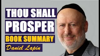 Book Summary Thou Shall Prosper by Daniel Lapin Part 1 ThouShallProsper [upl. by Papotto]