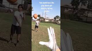 Grip Boost Gel Test football grip gel [upl. by Kalil]