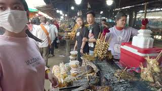 M r Tola Street Food Delicious Grilled Food Bee Barbeque Fried Snail [upl. by Trista394]