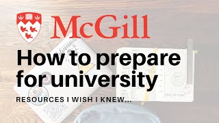 McGill University Tips and Tricks [upl. by Ymeraj]