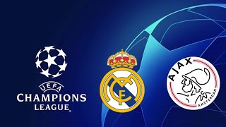 Real Madrid vs Ajax Champions legue virtual 2425 3° Rodada [upl. by Oren]