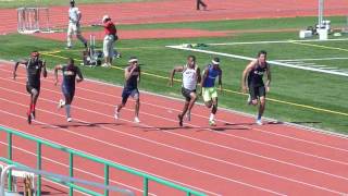 100m Final DCSAA Outdoor Track Championship 2013 [upl. by Emalee]