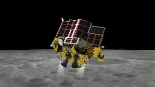 Japans SLIM moon lander suffers solar array glitch after lunar landing [upl. by Jamin]