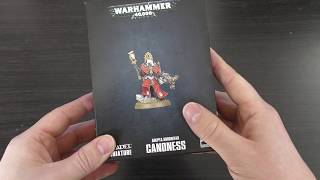 Sisters of Battle  Canoness  Unboxing WH40K [upl. by Eentihw]