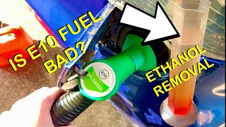 Watered Down Petrol E10 Fuel Test amp DIY Ethanol Extraction Gasoline E10 VS E5 BHP amp MPG CityBug [upl. by Alleynad]