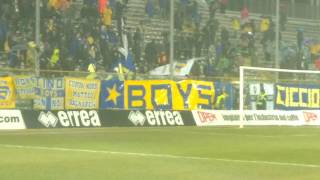 ParmaPordenone annunzio formazioni coreografia Nord per Ernesto Ceresini [upl. by Nodlehs350]