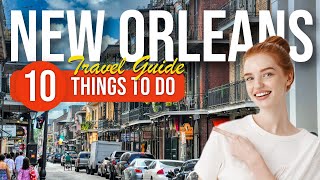 TOP 10 Things to do in New Orleans Louisiana 2023 [upl. by Nerraj]